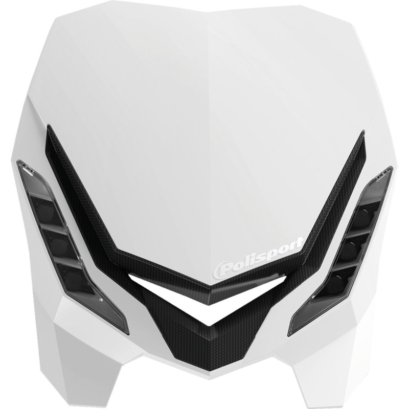 HEADLIGHT E-BLAZE WH/BK