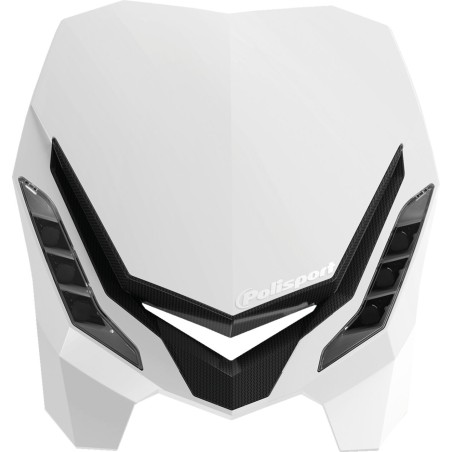 HEADLIGHT E-BLAZE WH/BK