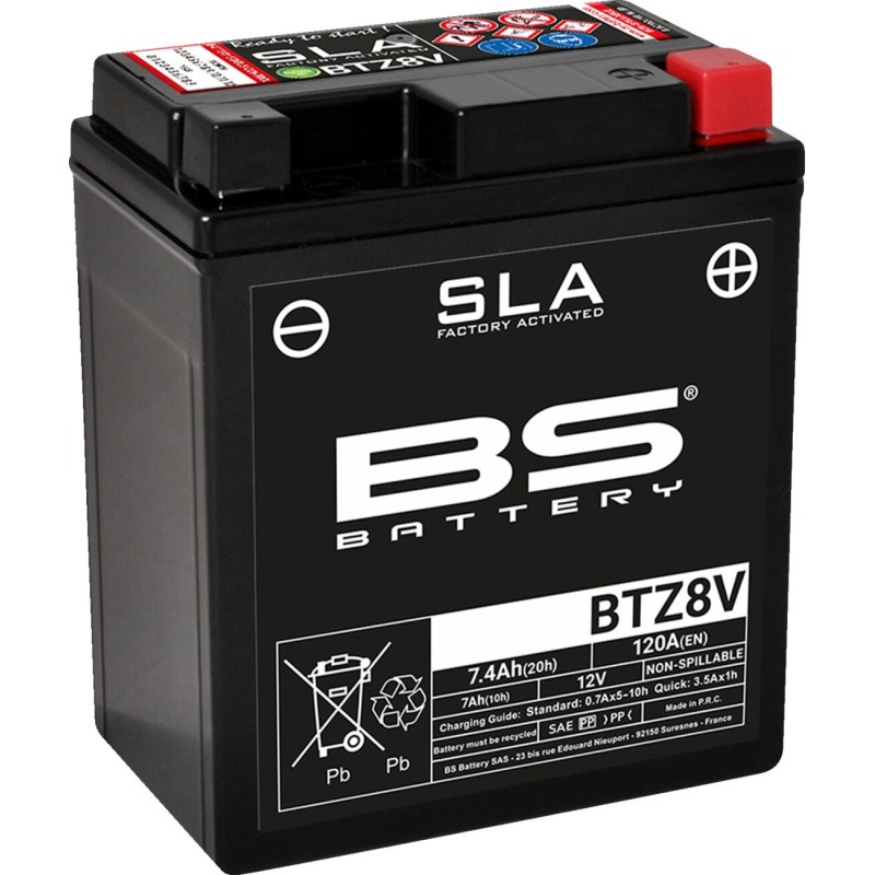 BATTERY BTZ8V SLA