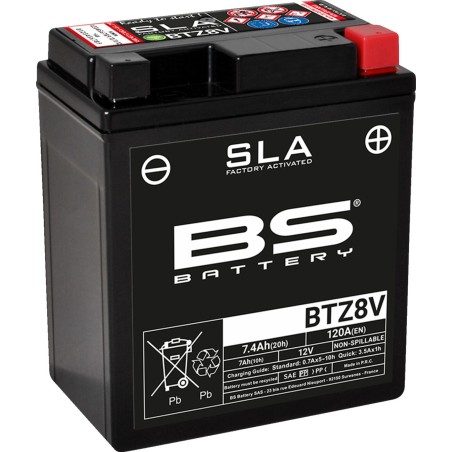 BATTERY BTZ8V SLA