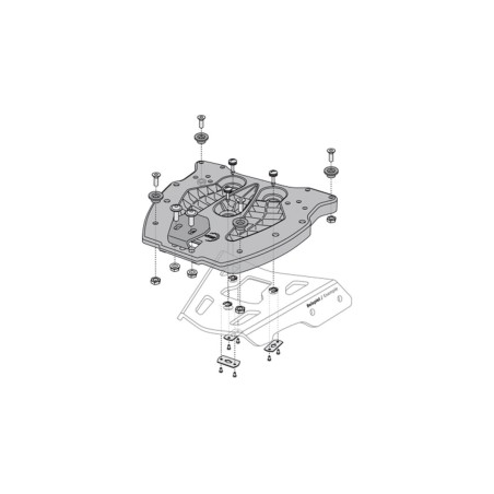 LUGGAGE ALU-RACK ADPT
