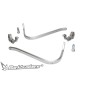 Kit de montage BARKBUSTERS Universel montage 2 points alu droit Ø28.6mm