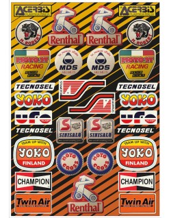 STICKERS SHEET TECNOSEL