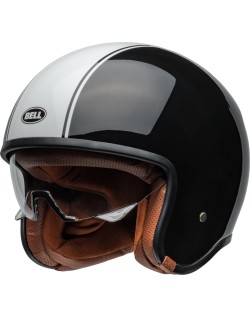 Casque BELL TX501 - Rally Gloss Black/White