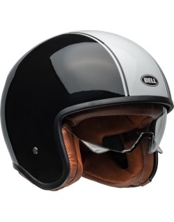 Casque BELL TX501 - Rally Gloss Black/White