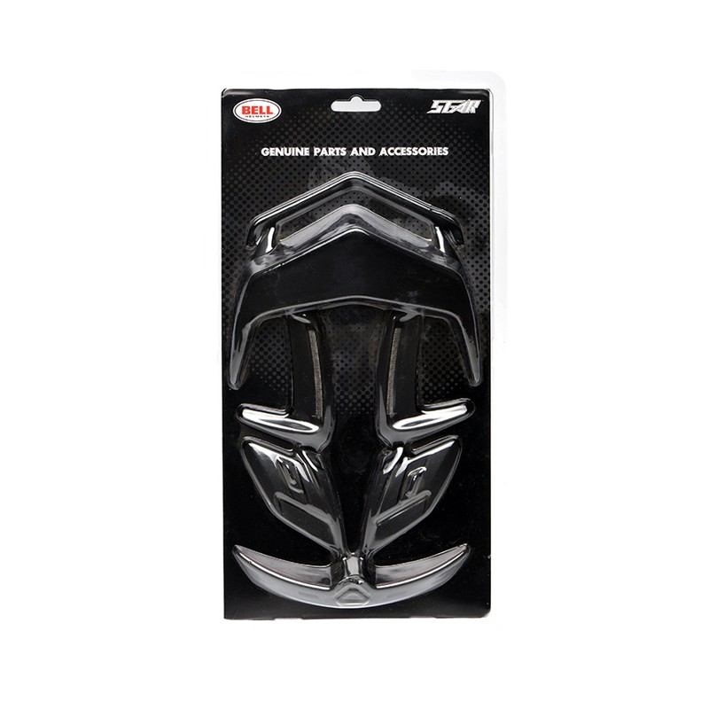 Kit ventilation BELL Star/Race/Pro noir mat Kit ventilation BELL Star/Race/Pro noir mat