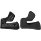 Mousses de joues BELL MX9 noir - 25mm Mousses de joues BELL MX9 noir - 25mm