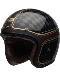 Casque BELL Custom 500 Carbon - RSD Checkmate Matte Gloss Black/Gold