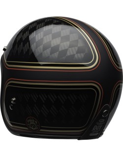 Casque BELL Custom 500 Carbon - RSD Checkmate Matte Gloss Black/Gold