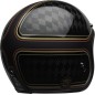 Casque BELL Custom 500 Carbon - RSD Checkmate Matte Gloss Black/Gold
