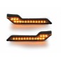 Clignotants BARKBUSTERS LED orange 2 pièces