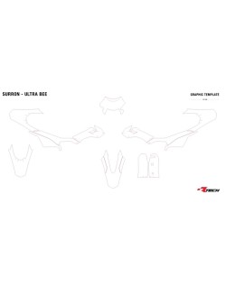 Kit plastique RACETECH - Replica 6 pièces