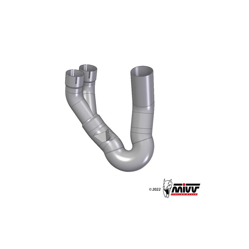 Tube décatalyseur MIVV - D.049.C1 Tube décatalyseur MIVV - D.049.C1