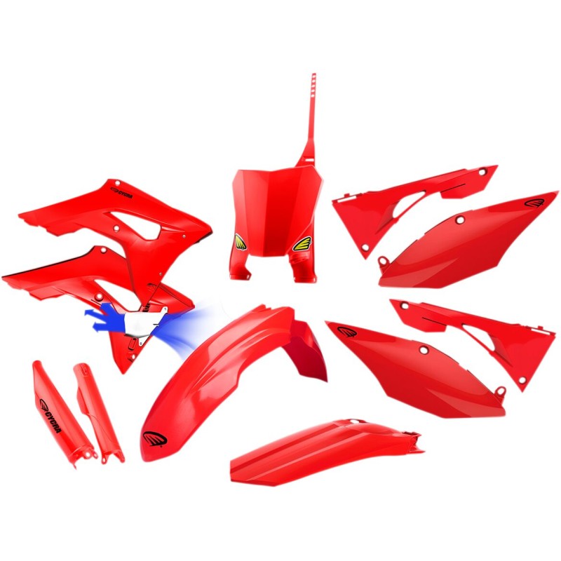 P-FLOW BODYKIT CRF450 17- RED