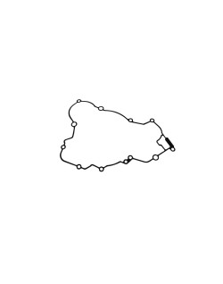 CLTCH CVR GASKT SX125 INN