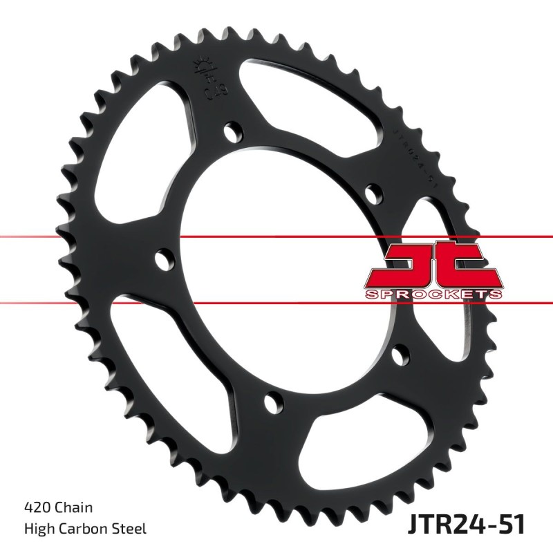 SPROCKET REAR 51T 420
