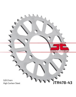 SPROCKET REAR 43T 520 BLK