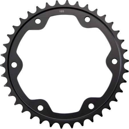 SPROCKET REAR 38T 525 BLK