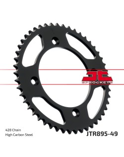 SPROCKET REAR 49T 428 BLK