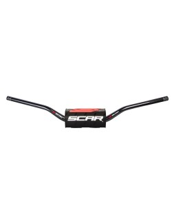 HANDLEBAR O2 STEWART BK/BK PAD