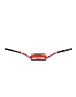 HANDLEBAR O2 HI RD/RD PAD