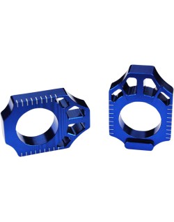 AXLE BLOCK YAMAHA BLUE