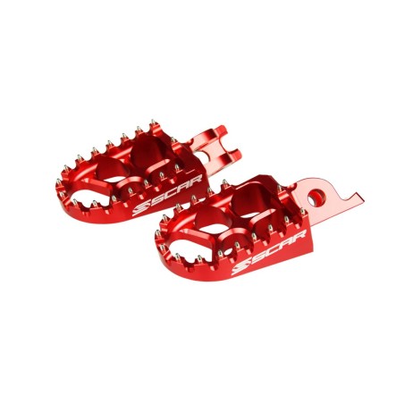 FOOTPEGS EVO SCAR RED