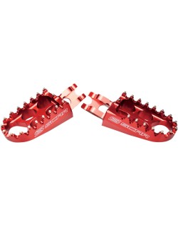 FOOTPEG STD SCAR RED