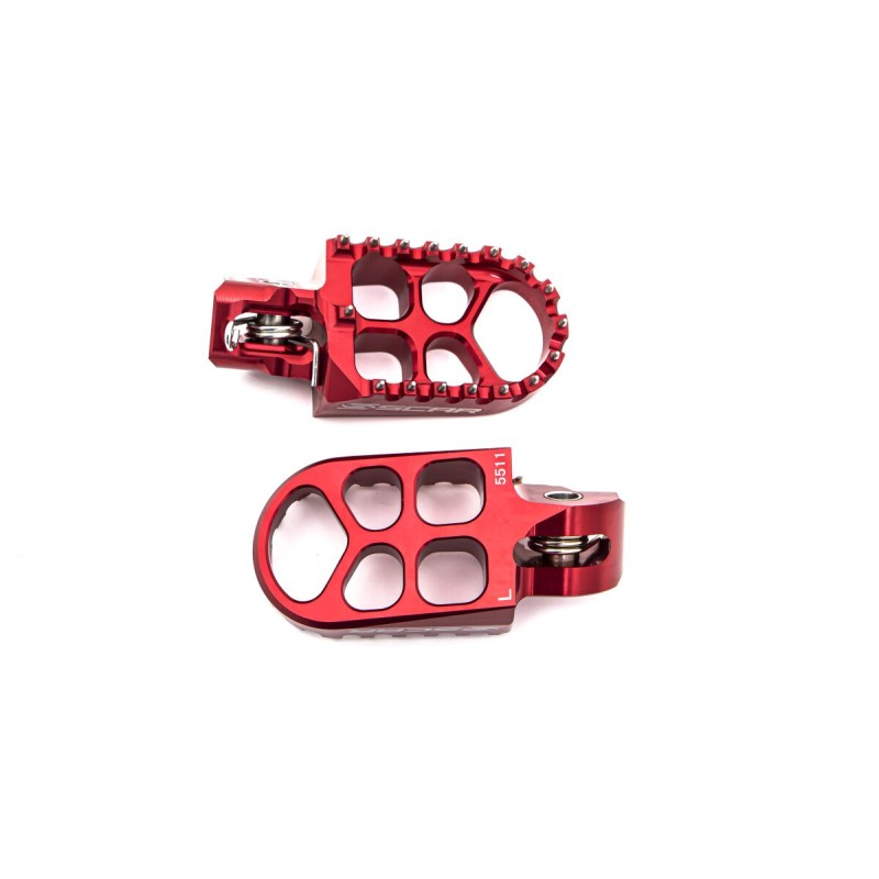 FOOTPEGS EVO GASGAS RED