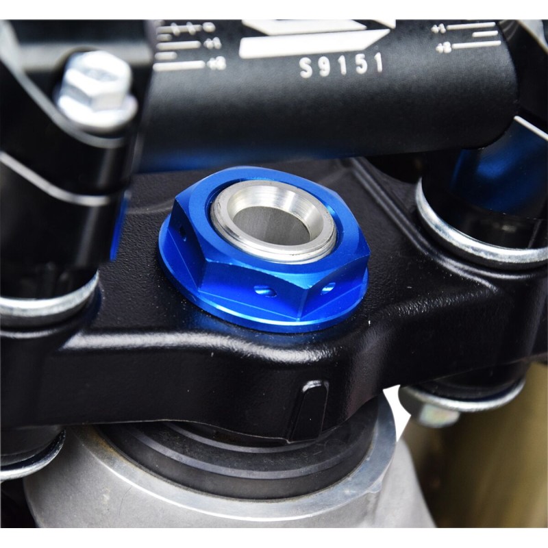 STEERING STEM NUT BL
