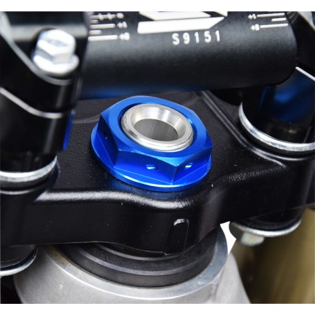 STEERING STEM NUT BL