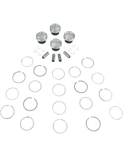 PISTON KIT R6 4V DOMED