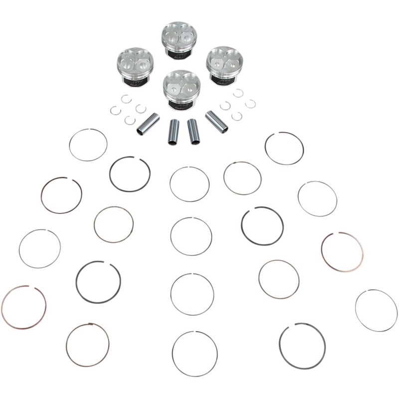 PISTON KIT R6 4V DOMED