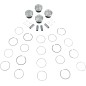 PISTON KIT R6 4V DOMED