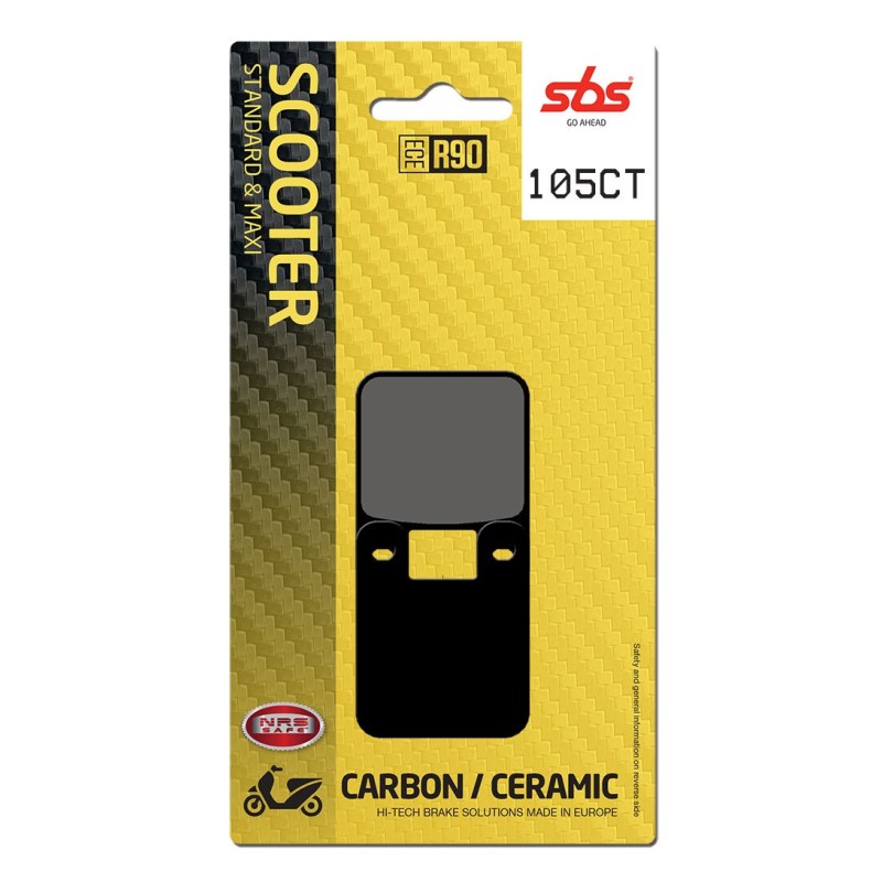 BRAKE PAD CAR/CER SCOOT