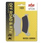 BRAKE PAD CAR/CER PER