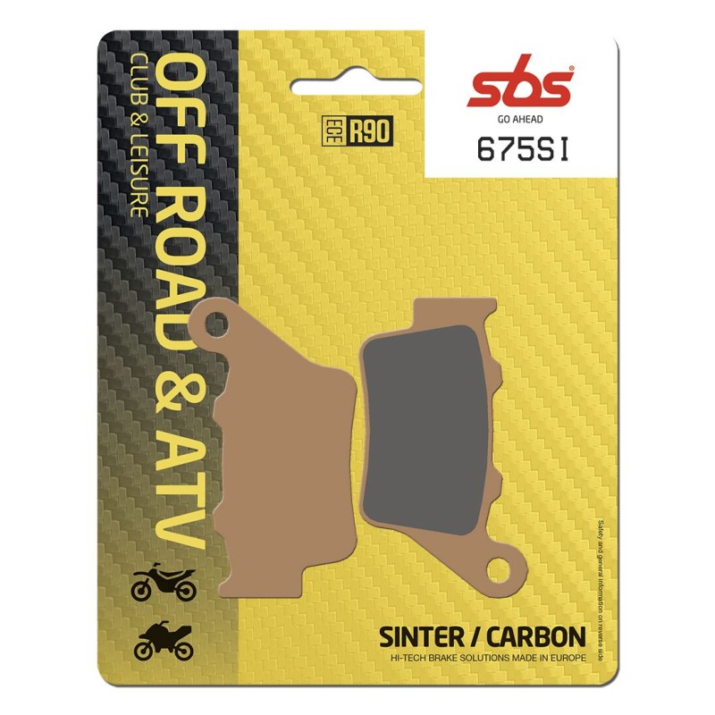 BRAKE PAD SINT/CAR OFF