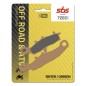 BRAKE PAD SINT/CAR OFF