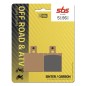 BRAKE PAD SINT/CAR OFF