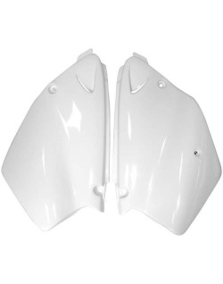 Plaques latérales RACETECH blanc