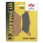 BRAKE PAD SINT/CAR OFF