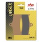 BRAKE PAD SINT FR