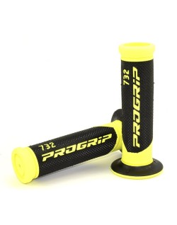 GRIPS732 BK/FL YE OPN END