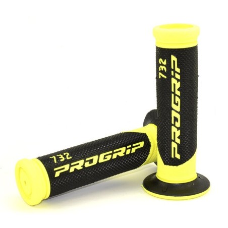 GRIPS732 BK/FL YE OPN END