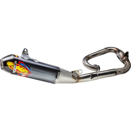 EXHAUST ALUM F4.1 RCT CARBON C