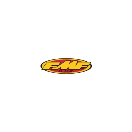 FMF 5" JERSY STKR(YEL/RD)