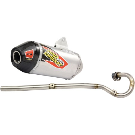 EXHAUST T6 SS CF CAP SA