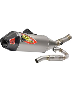 EXHAUST TI6 PRO TI W/CF