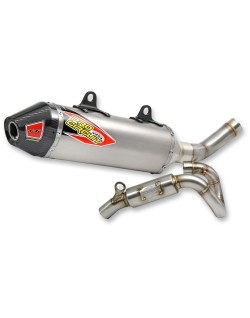 EXHAUST T6 SS/TI/CF KTM 250