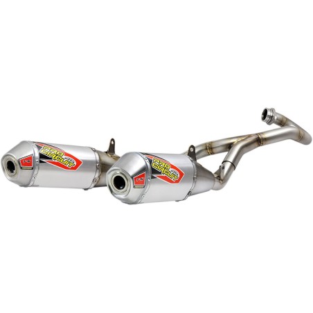 EXHAUST T6 SS DUAL S/A